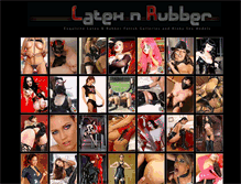 Tablet Screenshot of latexnrubber.com